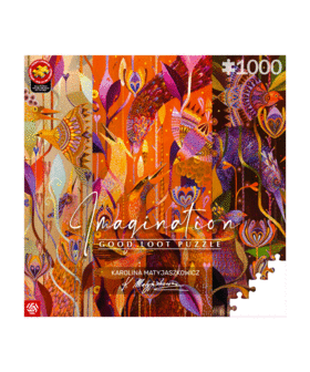 Imagination Puzzle: Karolina Matyjaszkowicz W Ptasim Gąszczu Tryptyk (1000 elementów) 1