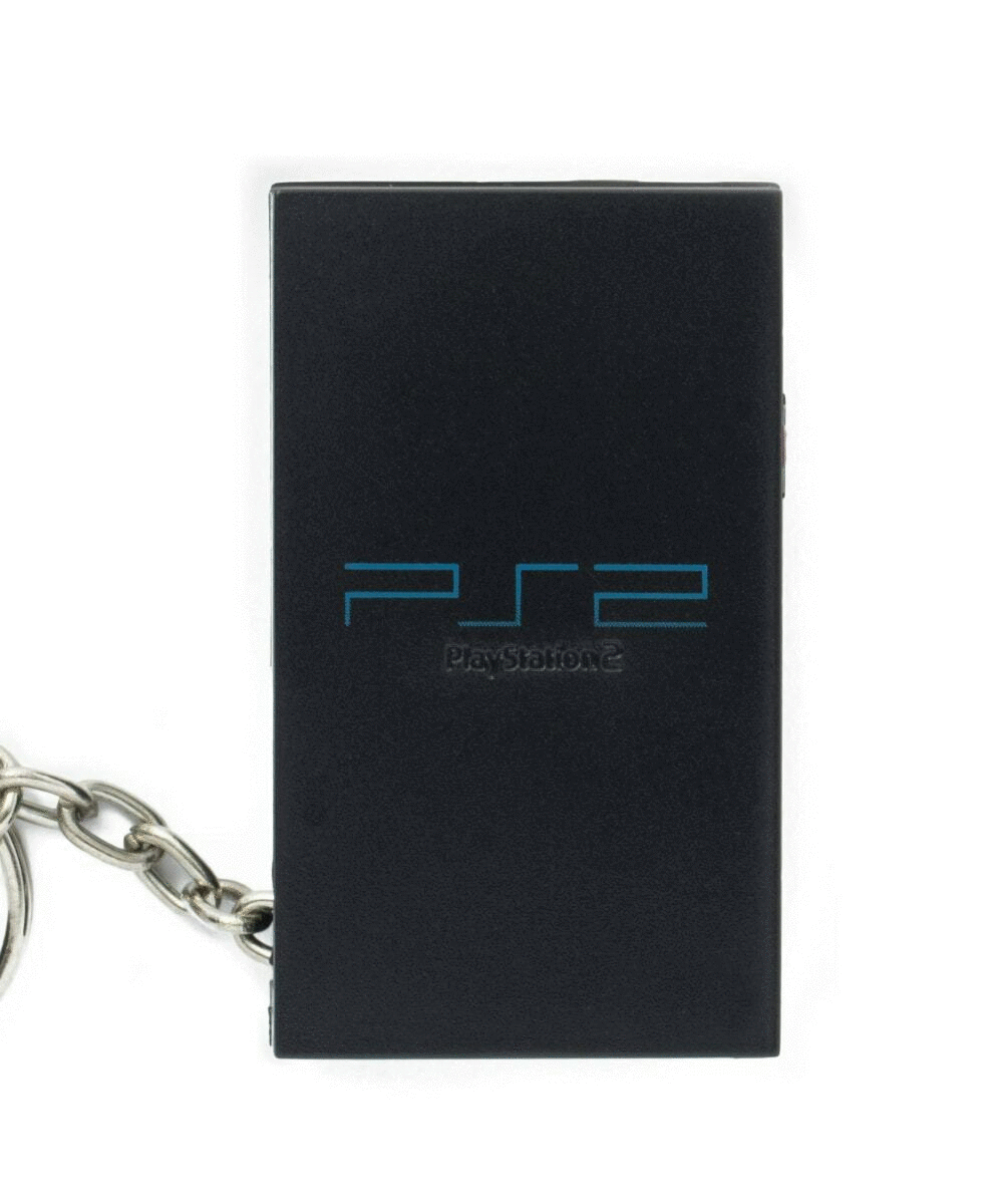 Official PlayStation 2 PS2 Console Keyring 2