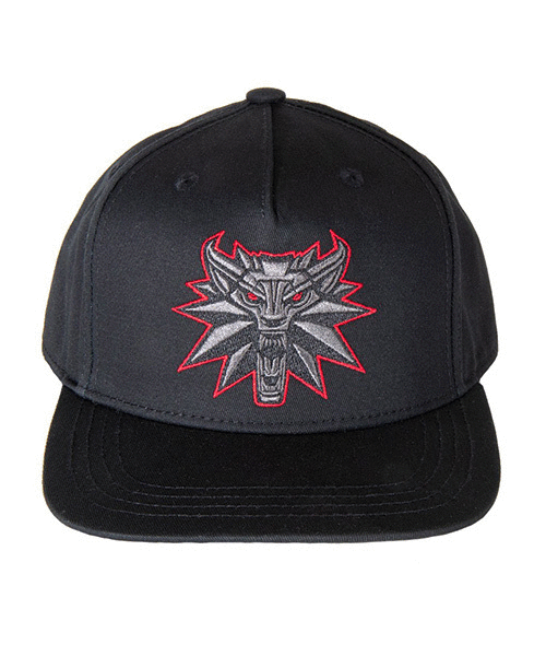 The Witcher 3 Black Wolf Snap Back Hat 2