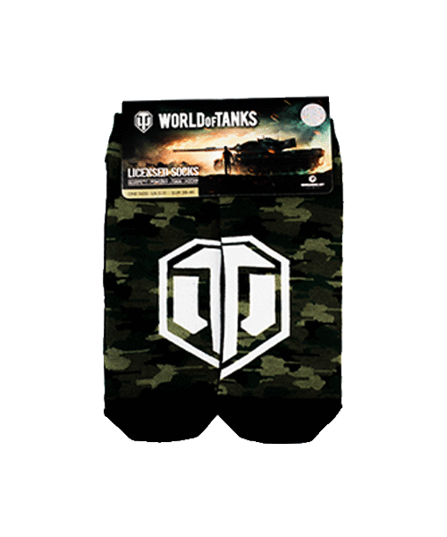 WoT Green Camo Ankle Socks 2