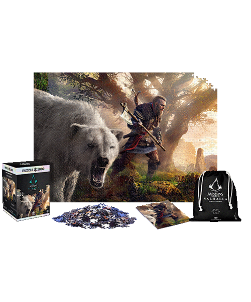 Good Loot Puzzle Assassin's Creed Valhalla: Eivor & Polar Bear (1000 elementów) 2