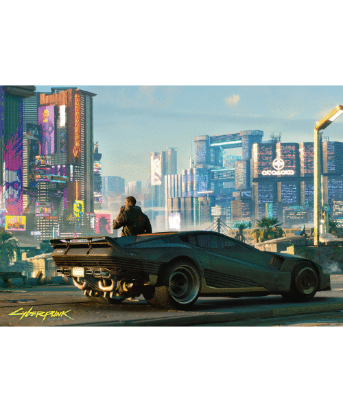 Good Loot Puzzle Cyberpunk 2077: Mercenary on the Rise (1000 elementów) 2