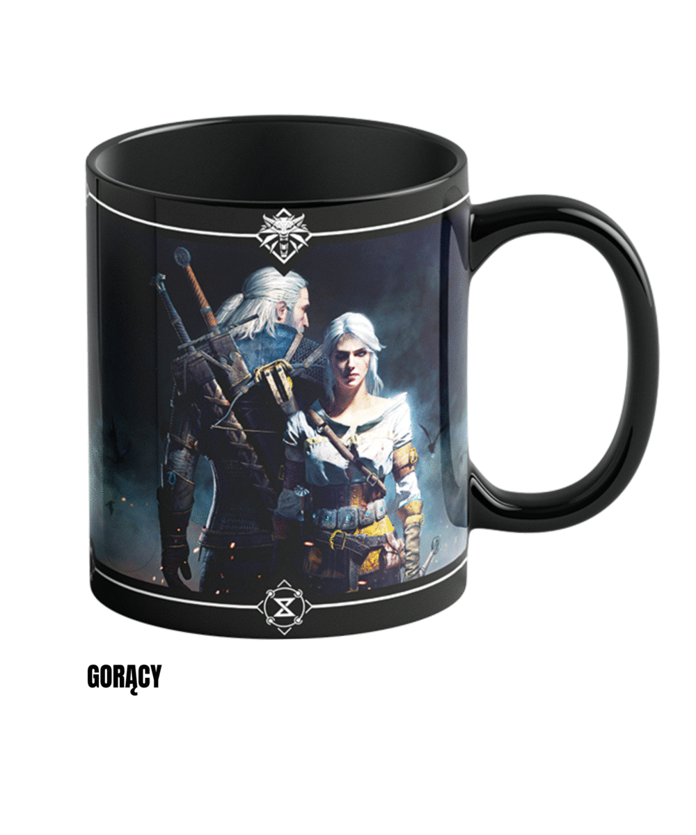 The Witcher 3 Geralt & Ciri Heat Reveal Mug 2