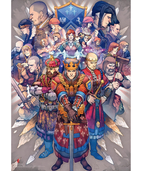 Good Loot Gaming Puzzle: The Witcher: Northern Realms (500 elementów) 2