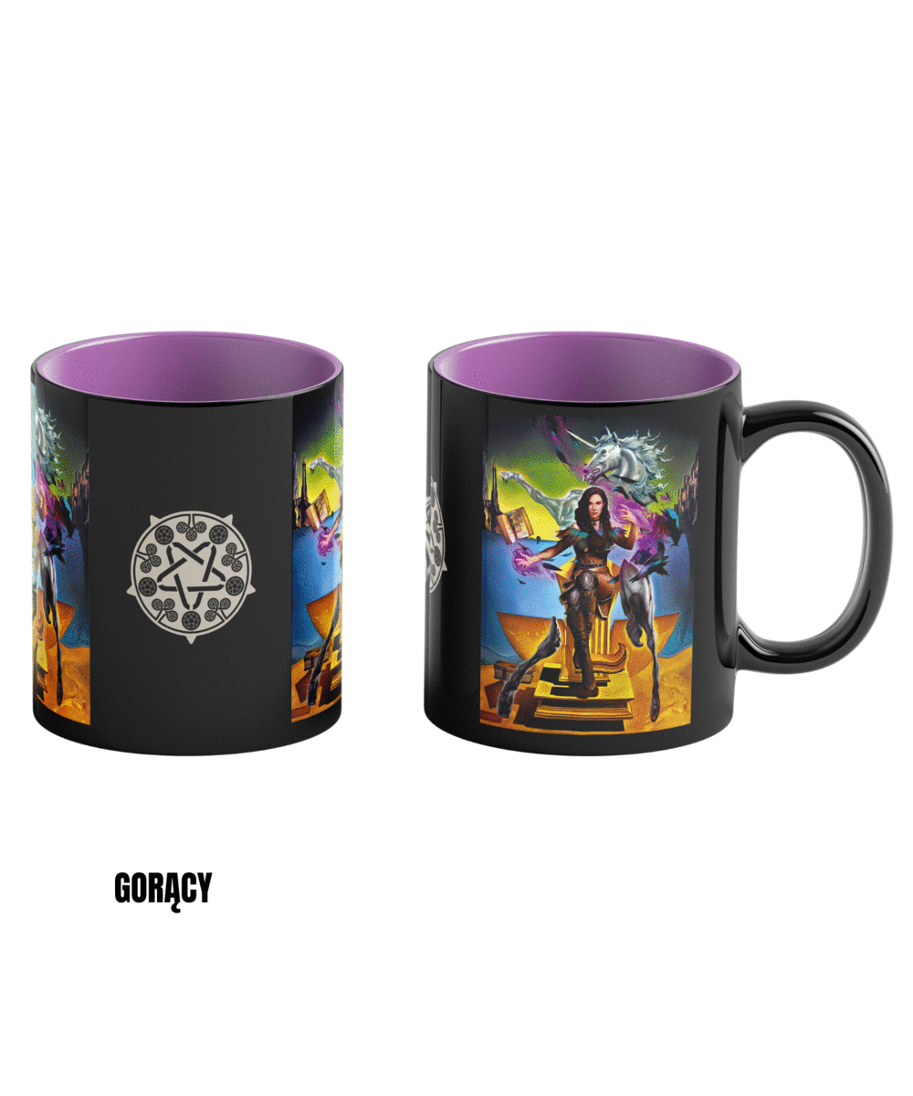 The Witcher Yennefer & Salvador Dali Heat Reveal Mug Hot