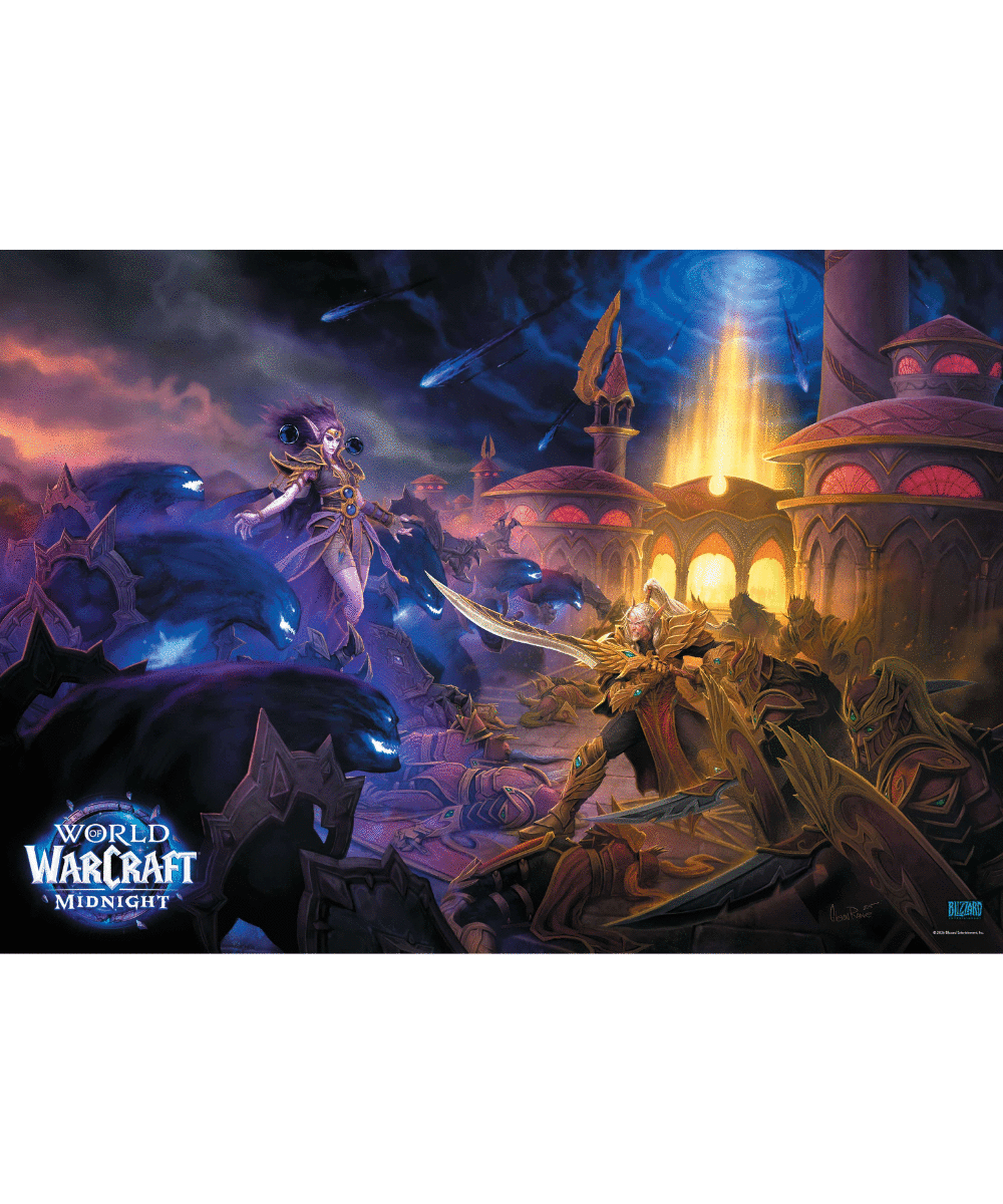 Gaming Puzzle: World of Warcraft Midnight Against the Void (1000 elementów) 2