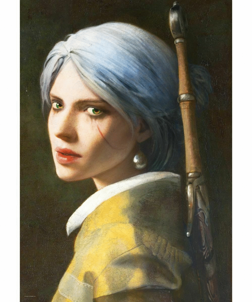 Game Art Chronicles Puzzle: The Witcher (Wiedźmin) Old Master’s Prophecy, 1000 elementów 2