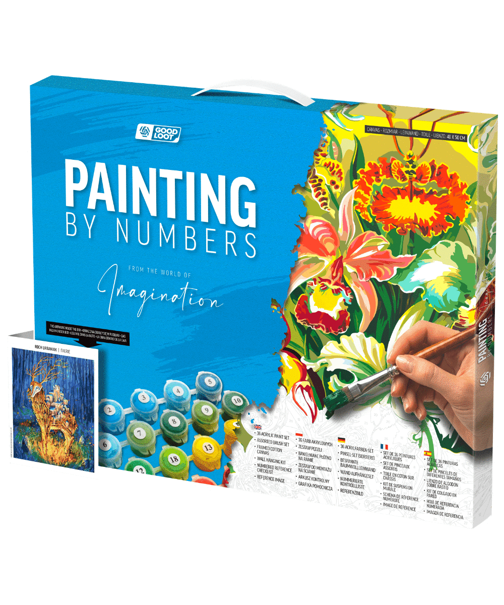 Imagination Painting by Numbers: Roch Urbaniak Faerie 2