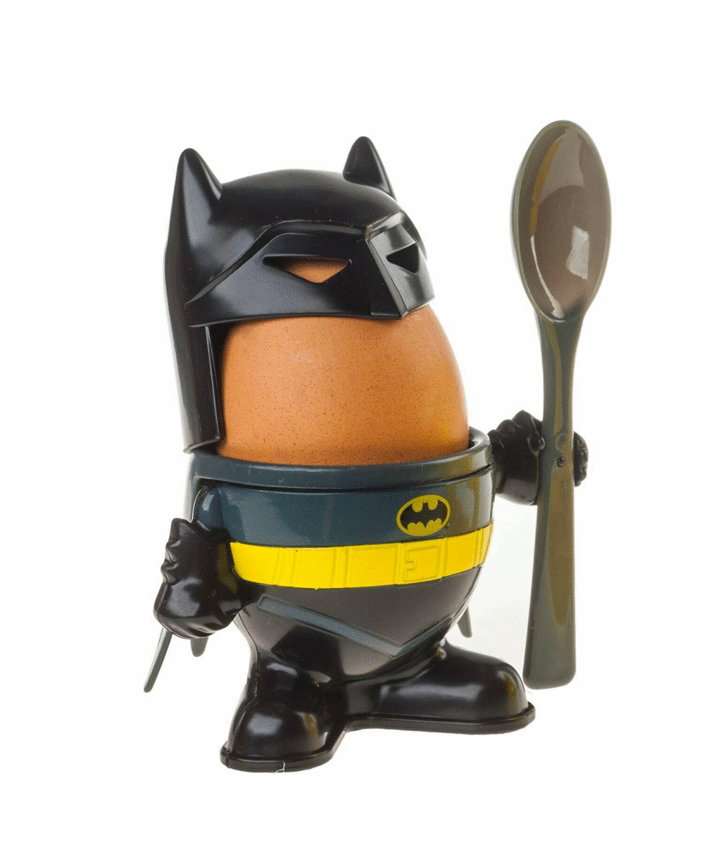DC Comics - Batman Egg Cup and Toast Cutter 2