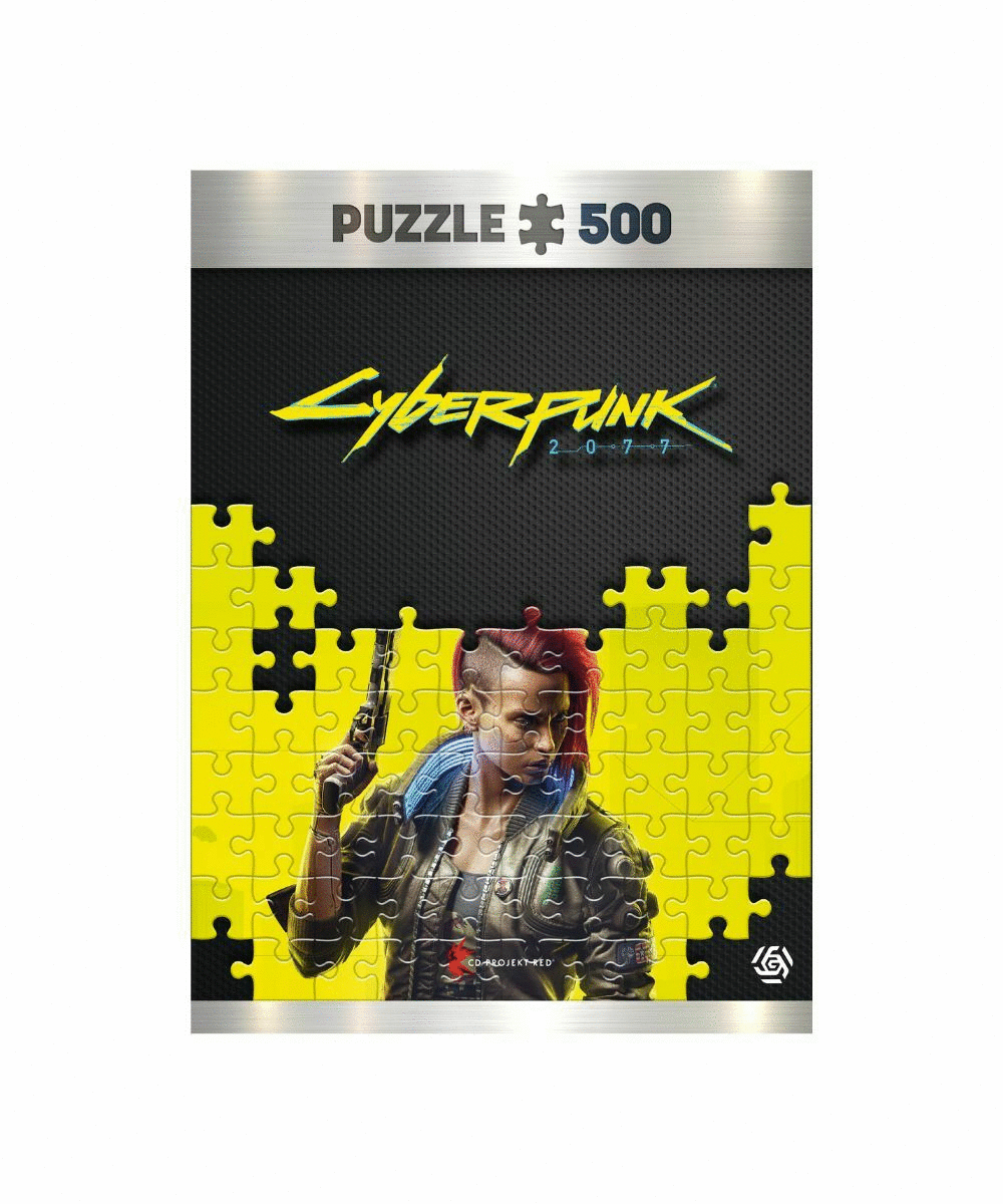 Cyberpunk 2077: Keyart Female V puzzles 500 1