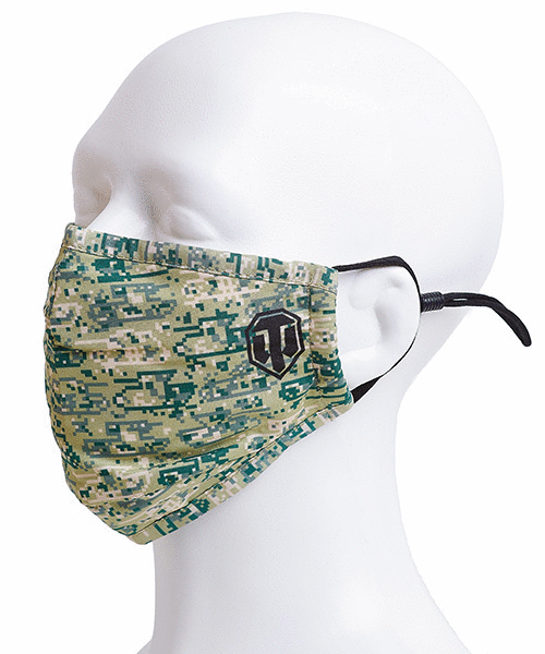 WoT AoP Camo Green Face Protective Mask 1