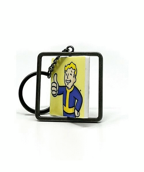 Fallout Turnable Key Ring 1