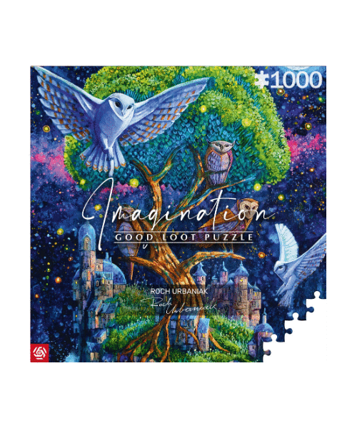 Puzzle Imagination Roch Urbaniak Wyspa Sów (1000 elementów) 1