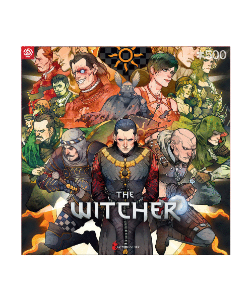 Good Loot Gaming Puzzle: The Witcher (Wiedźmin) Nilfgaard (500 elementów) 1