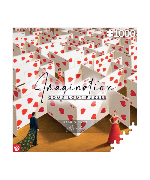 Puzzle Imagination Rafał Olbiński Defence Excessive Meticulousness (1000 elementów) 1