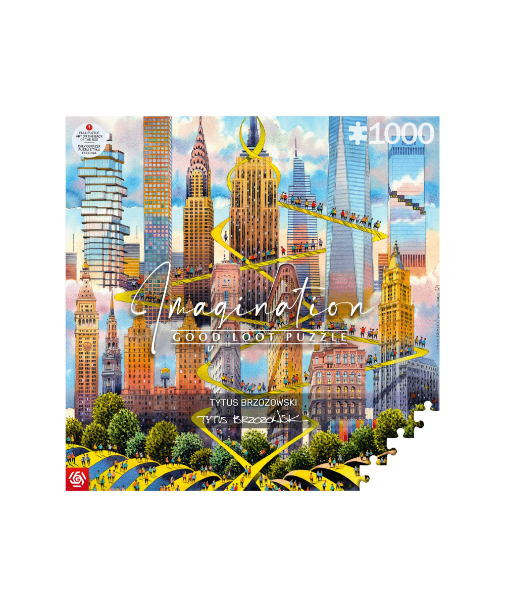 Good Loot Imagination Puzzle: Tytus Brzozowski Nowy Jork / New York (1000 elementów) 1