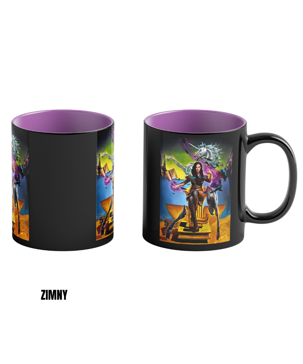 The Witcher (Wiedźmin) Yennefer & Salvador Dali Heat Reveal Mug 1