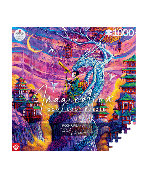 Good Loot Imagination Puzzle: Roch Urbaniak Sakura i Ryu / Sakura & Ryu (1000 elementów) 1
