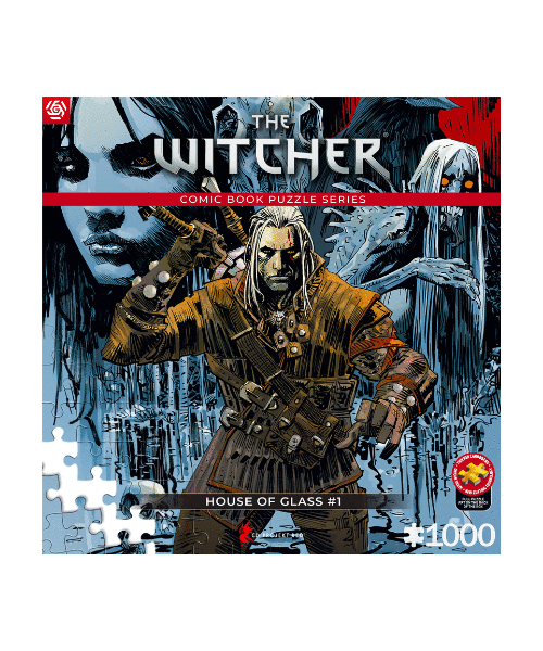 Comic Book Puzzle: The Witcher (Wiedźmin) House of Glass (1000 elementów) 1