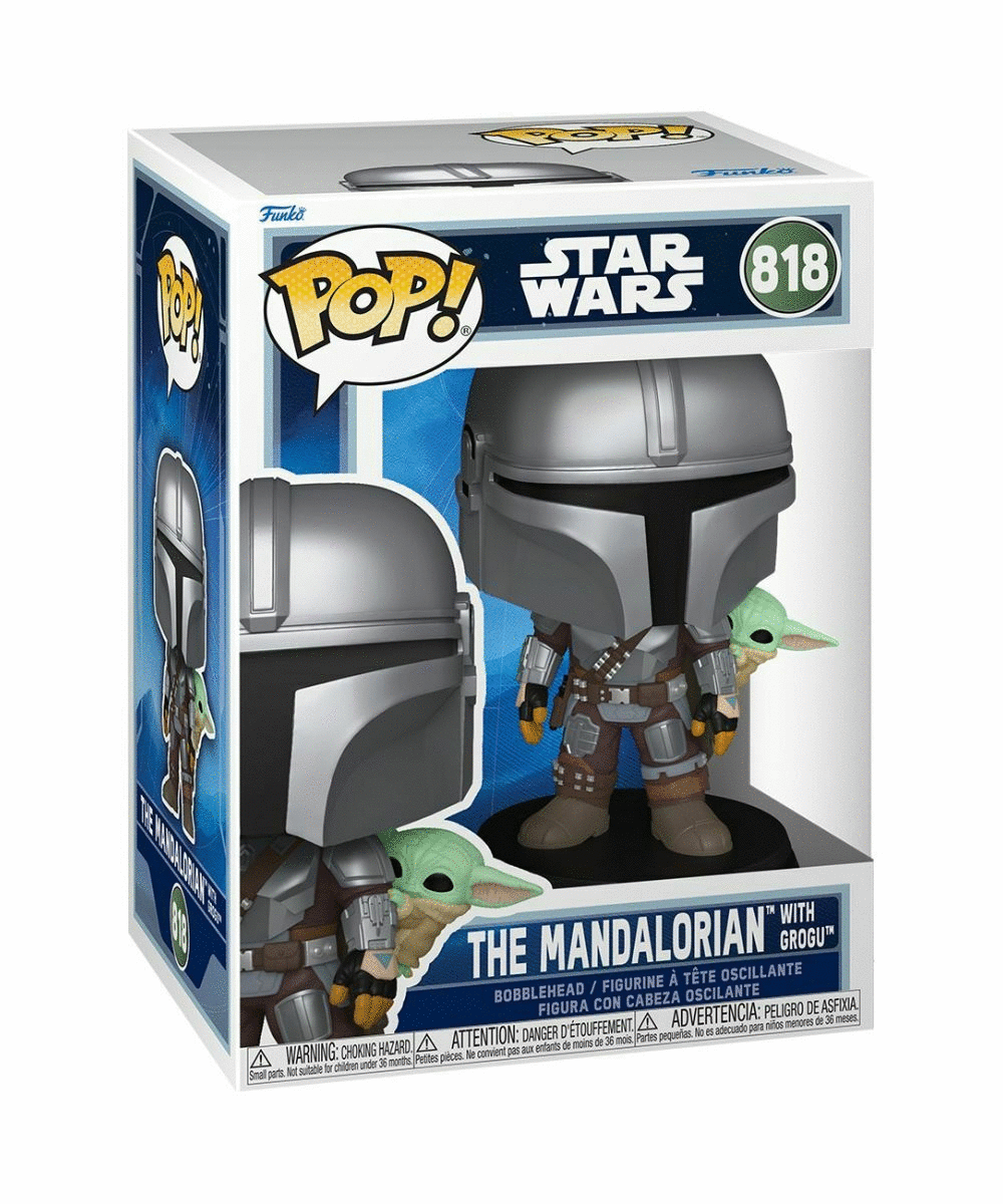 POP Star Wars: The Mandalorian & Grogu - The Mandalorian w/Grogu 1