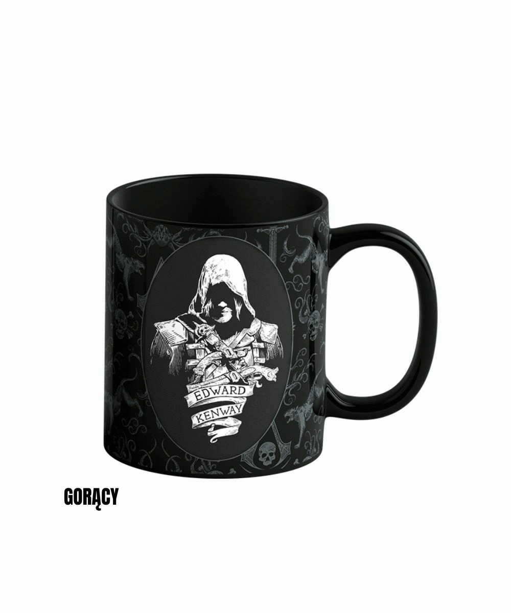 Kubek Termoaktywny Assassin's Creed Black Flag Resynced Edward Kenway 1