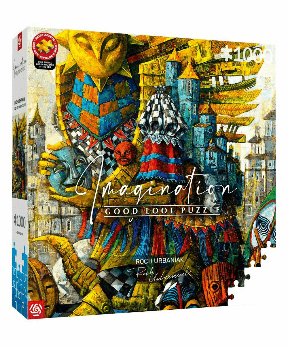 Imagination Puzzle: Roch Urbaniak Gezeleth Słoneczny Błazen, 1000 elementów 1