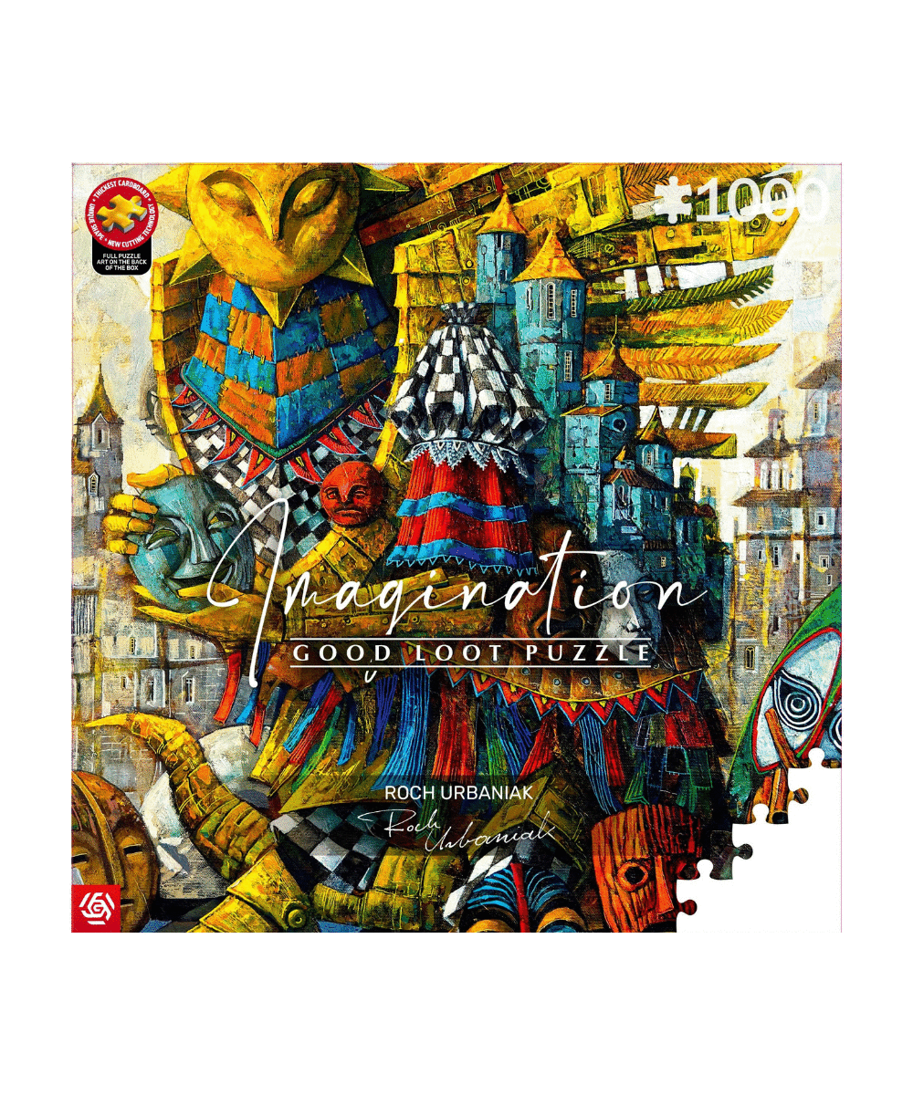 Imagination Puzzle: Roch Urbaniak Gezeleth Słoneczny Błazen, 1000 elementów 1