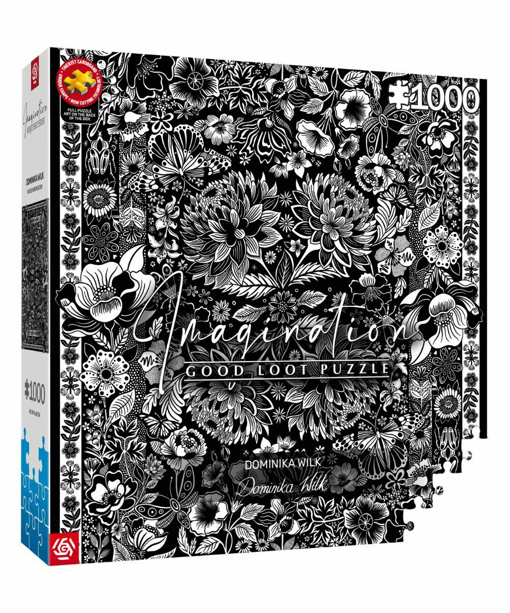Imagination Puzzle: Dominika Wilk Monochrome Eden, 1000 elementów 1