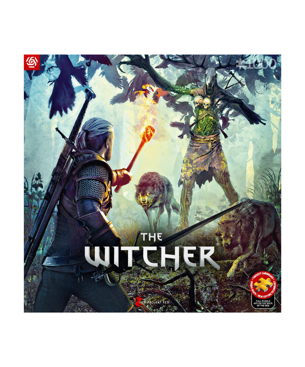 Gaming Puzzle: The Witcher (Wiedźmin) Leshen, 1000 elementów 1