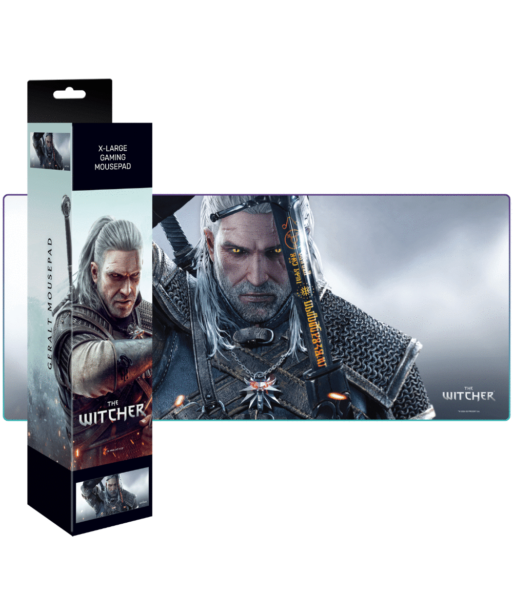 The Witcher (Wiedźmin) Geralt RGB XL Podkładka Pod Mysz 1