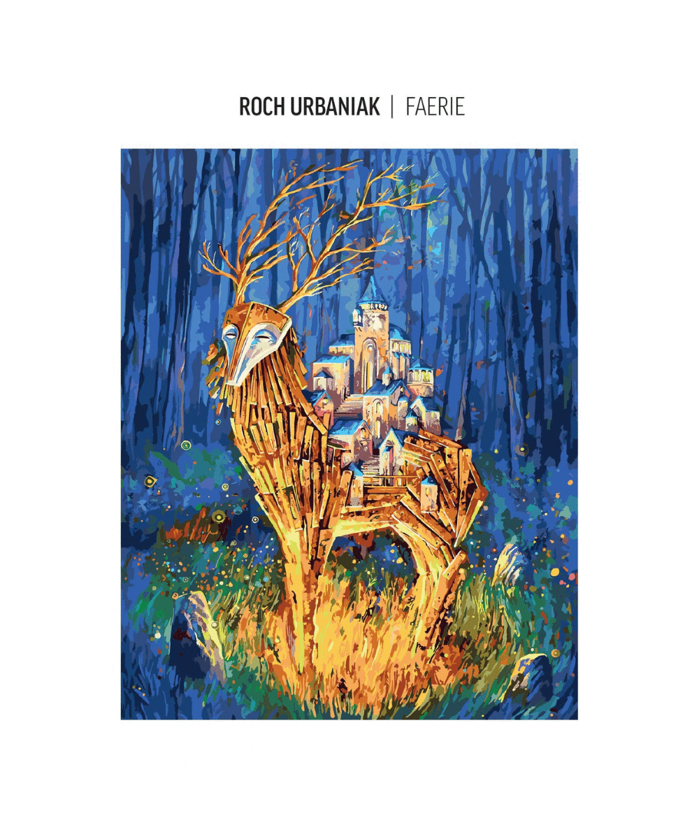 Imagination Painting by Numbers: Roch Urbaniak Faerie 1