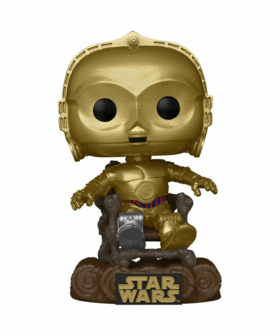 POP Star Wars: Return of the Jedi 40th Anniversary - C3P0 in chair 2