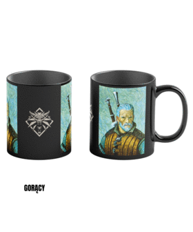 The Witcher (Wiedźmin) Geralt & Vincent van Gogh Heat Reveal Mug 2