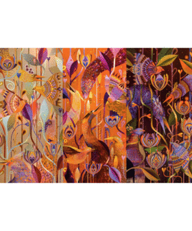 Imagination Puzzle: Karolina Matyjaszkowicz W Ptasim Gąszczu Tryptyk (1000 elementów) 2