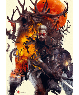 Gaming Puzzle: The Witcher (Wiedźmin) Monsters (1000 elementów) 2