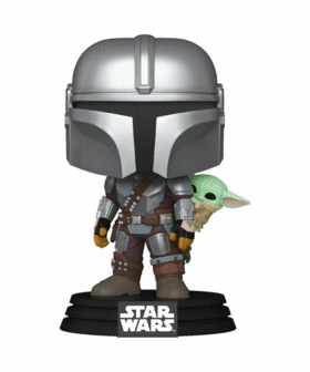 POP Star Wars: The Mandalorian & Grogu - The Mandalorian w/Grogu 2