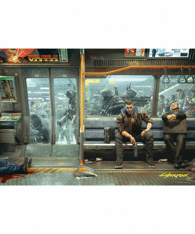 Gaming Puzzle: Cyberpunk 2077 Metro, 1000 elementów 2