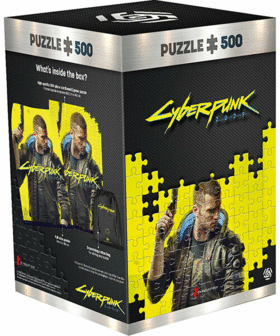 Cyberpunk 2077: Keyart male V puzzles 500 1