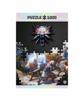 Good Loot Puzzle Wiedźmin: Geralt & Triss in Battle (1000 elementów) 1