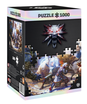 Good Loot Puzzle Wiedźmin: Geralt & Triss in Battle (1000 elementów) 1
