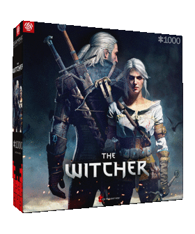 Good Loot Puzzle The Witcher (Wiedźmin): Geralt & Ciri (1000 elementów) 1