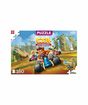 Kids Puzzle: Crash Team Racing Nitro-Fueled  (160 elementów) 1
