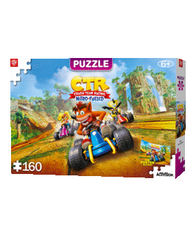 Kids Puzzle: Crash Team Racing Nitro-Fueled  (160 elementów) 1