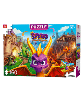 Kids Puzzle: Spyro Reignited Trilogy Puzzle (160 elementów) 1