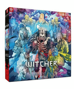 Good Loot Gaming Puzzle The Witcher (Wiedźmin): Monster Faction (500 elementów) 1