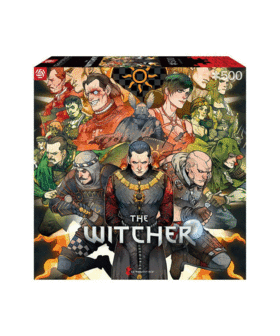 Good Loot Gaming Puzzle: The Witcher (Wiedźmin) Nilfgaard (500 elementów) 1