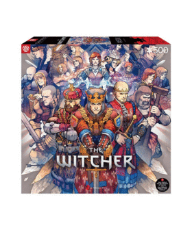 Good Loot Gaming Puzzle: The Witcher (Wiedźmin): Northern Realms (500 elementów) 1