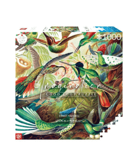Puzzle Imagination Ernst Haeckel Hummingbirds / Kolibry (1000 elementów) 1