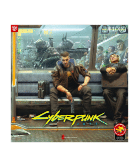 Gaming Puzzle: Cyberpunk 2077 Metro, 1000 elementów 1