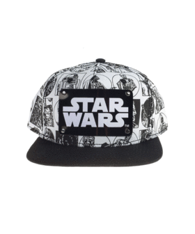 Star Wars - Comic Style Snapback with Metal Plate Logo 2